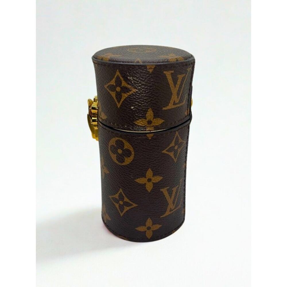 Louis Vuitton Monogram 100ML Travel Perfume Case Brown LS0153 PL4109 - Picture 3 of 12
